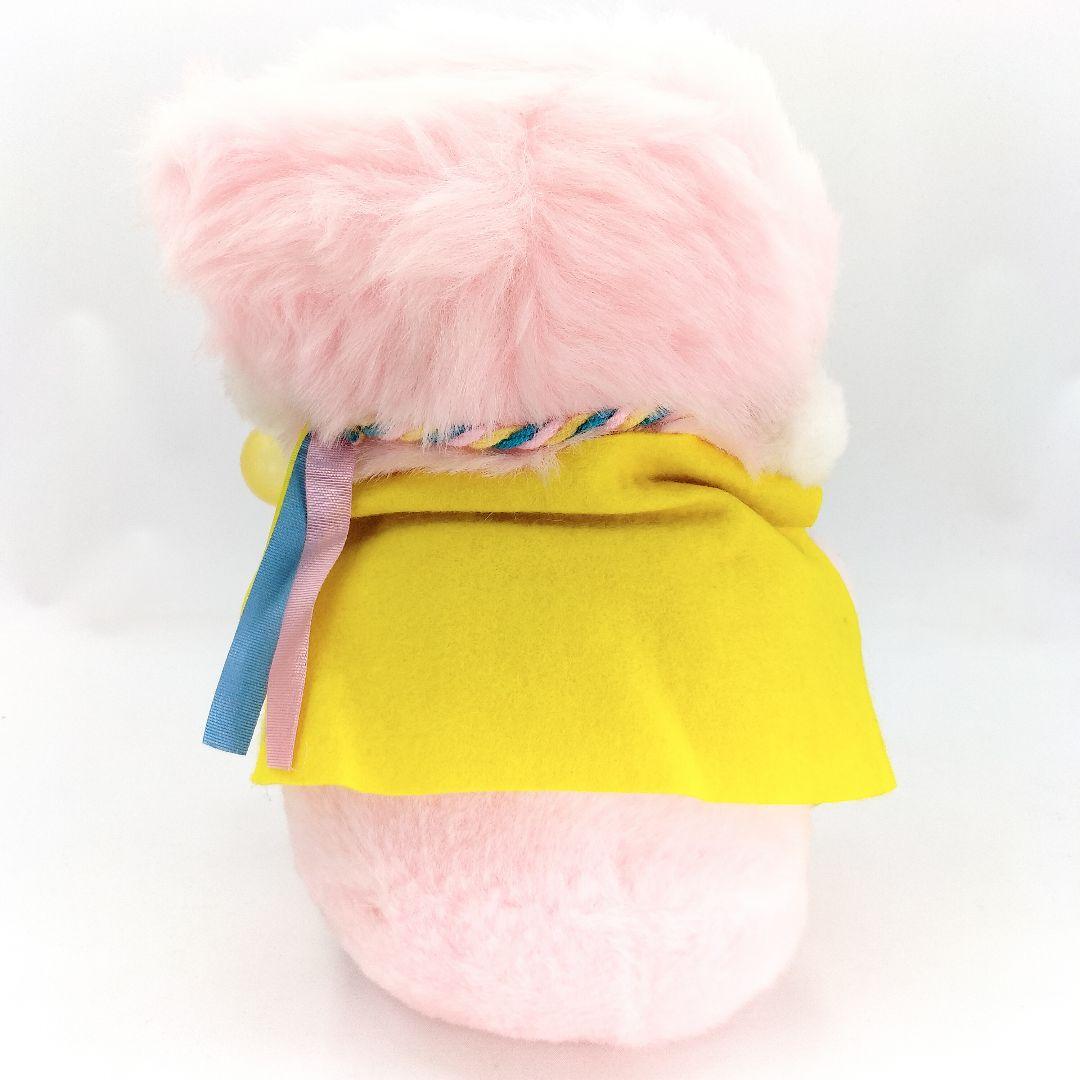 レトロ 孫悟空？猿？ ぬいぐるみ 詳細不明 当時物 ピンク