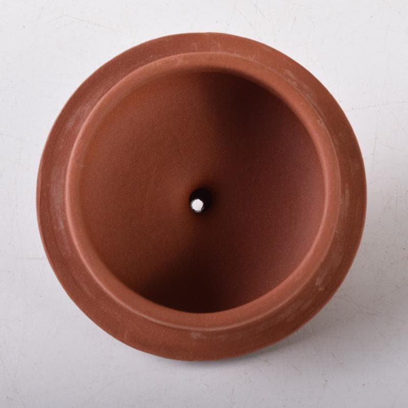 中国　紫砂　朱泥　急須　茶壷　在銘　C　7534