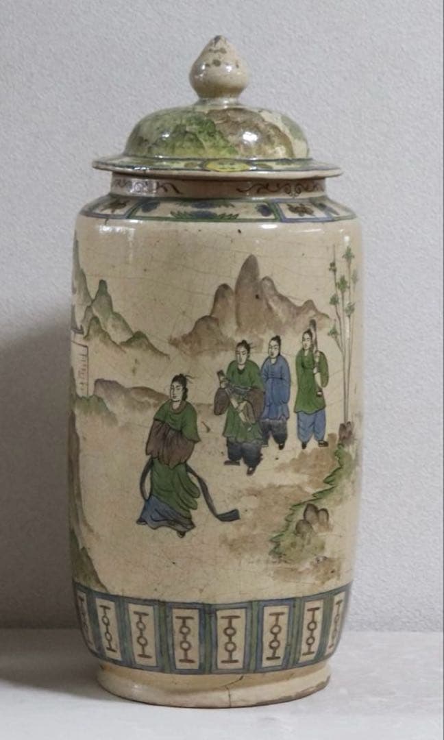 京焼の名工　仁清　大瓶　木箱付　送料込み250526 京焼の名工 仁清 大瓶 木箱付 送料込み250526 - メルカリ