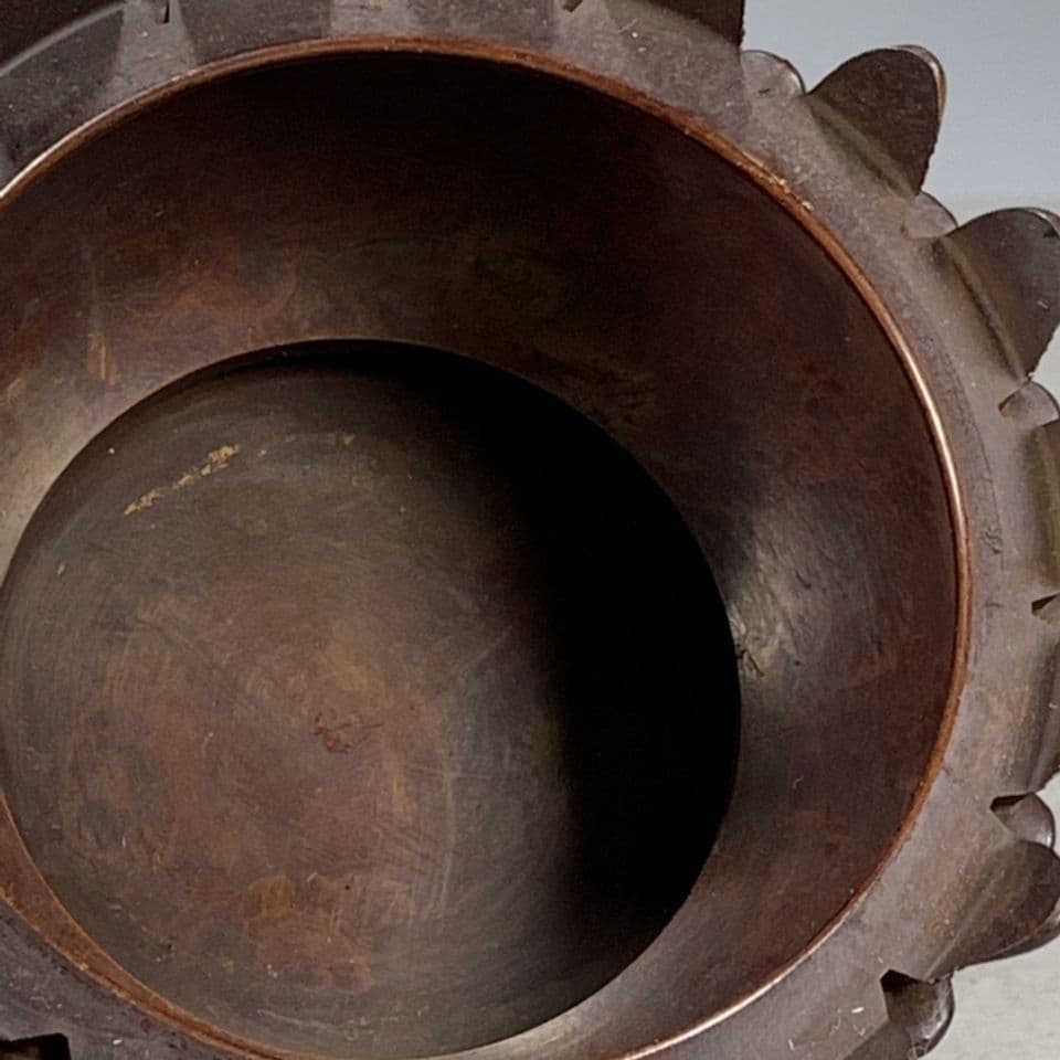 大清乾隆蓮華香炉 美術品工芸品の置物です