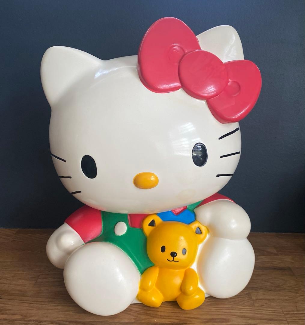 サンリオハローキティソフビ貯金箱1995年