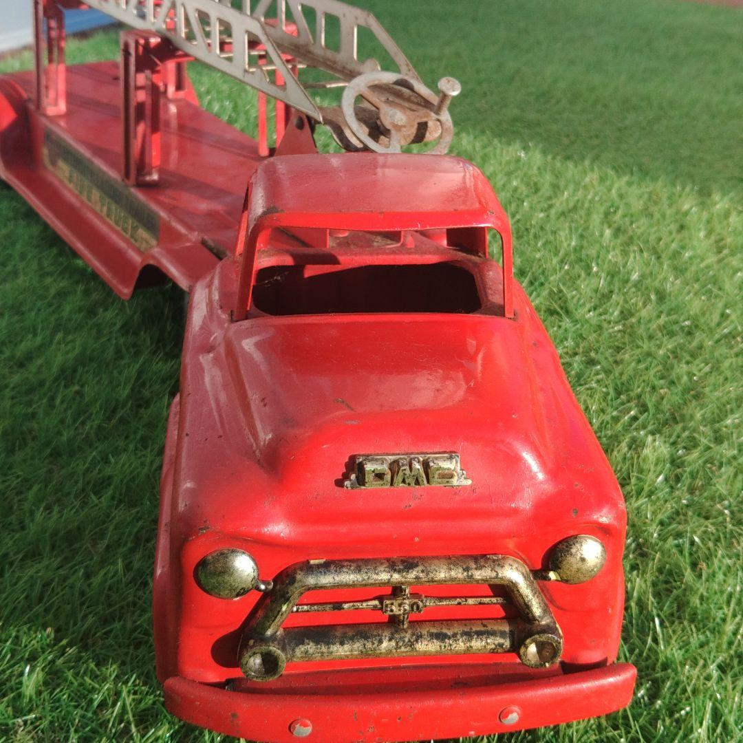 ⭕本日値下げ中‼️✴️ブリキおもちゃ❇️ブリキ 消防車 ⭐ヴィンテージ⭐USA