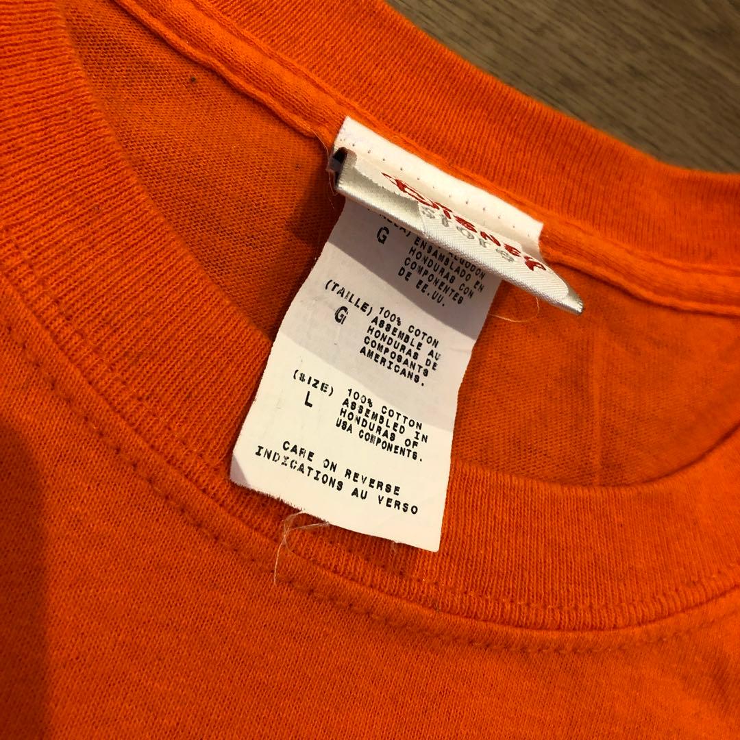 ディズニーヴィンテージロゴTシャツオレンジLサイズファンタジア