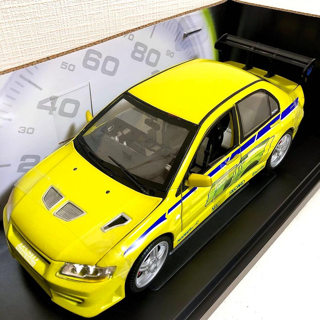 【ワイルドスピード 】1/18 三菱ランサーエボリューション Ⅶ 2002