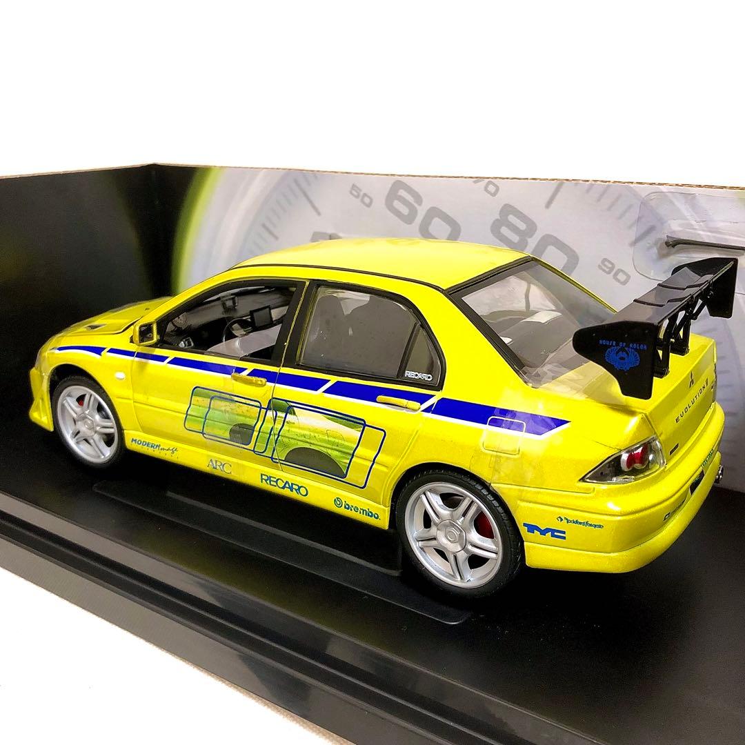 【ワイルドスピード 】1/18 三菱ランサーエボリューション Ⅶ 2002