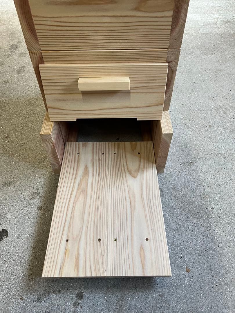 日本蜜蜂重箱式巣箱