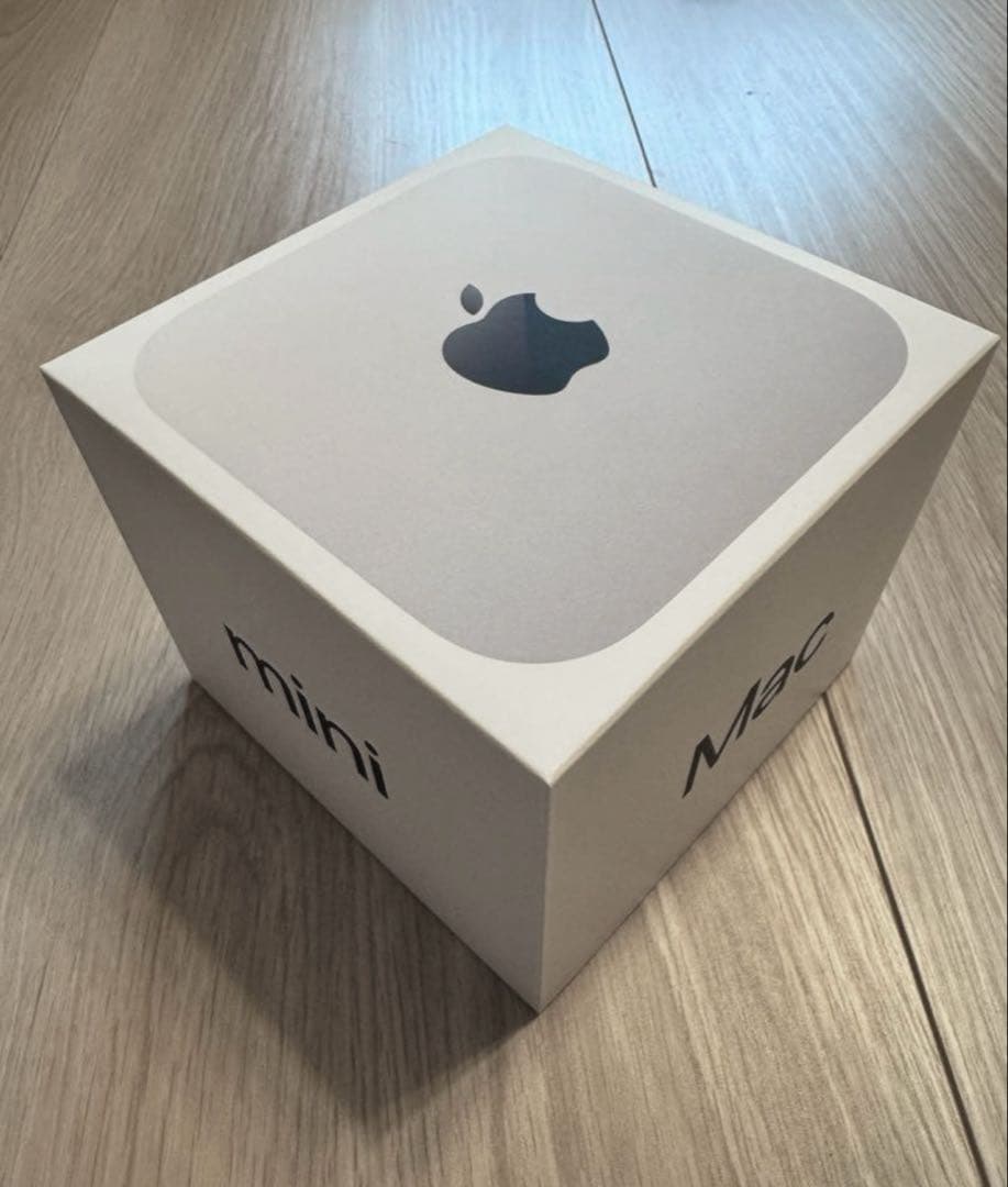 美品M4 Mac mini 16GB 256GBSSD ➕1TBSSD付き! Apple Mac mini Desktop Latest Model M4 chip Built for Apple