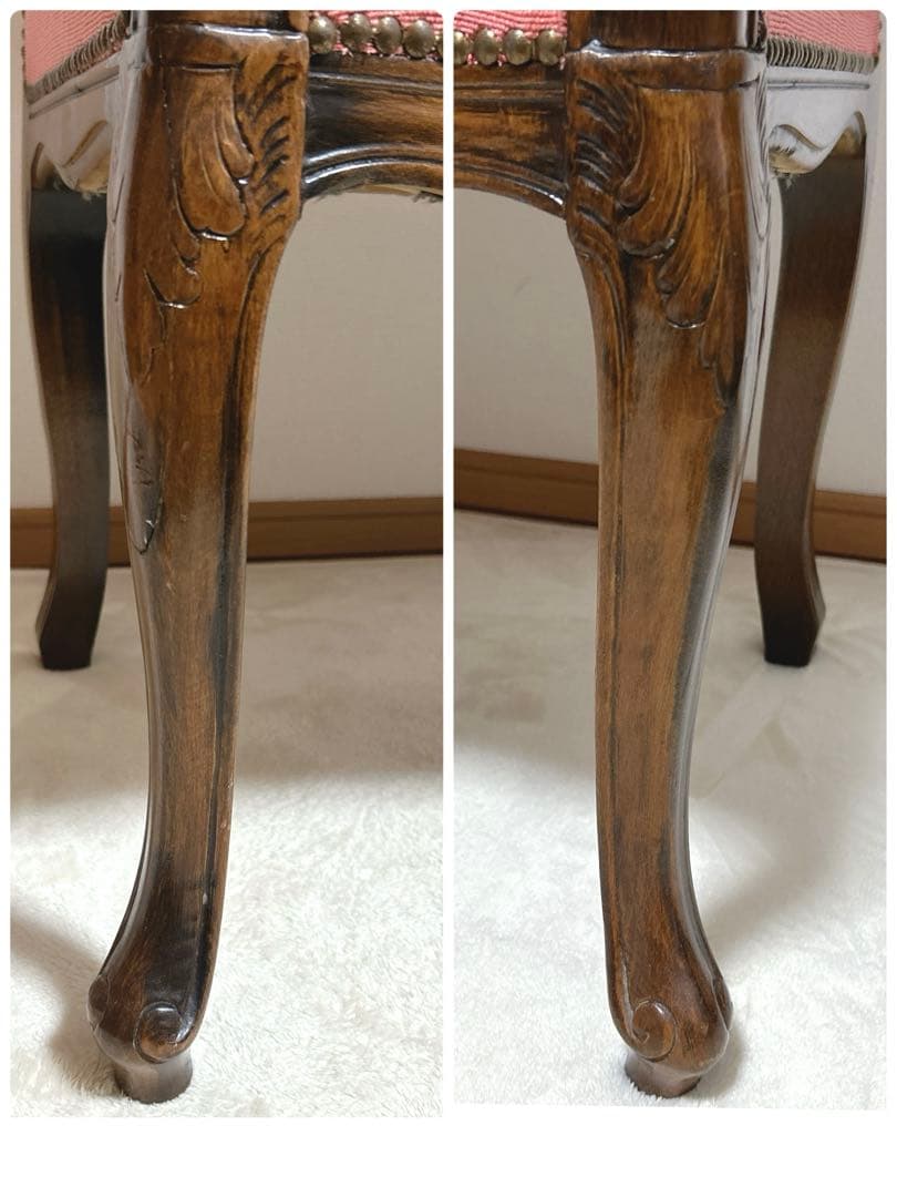 ✦ロココ調✦ 木彫ベルサイユソファー ✦ 2人掛け ラブソファ