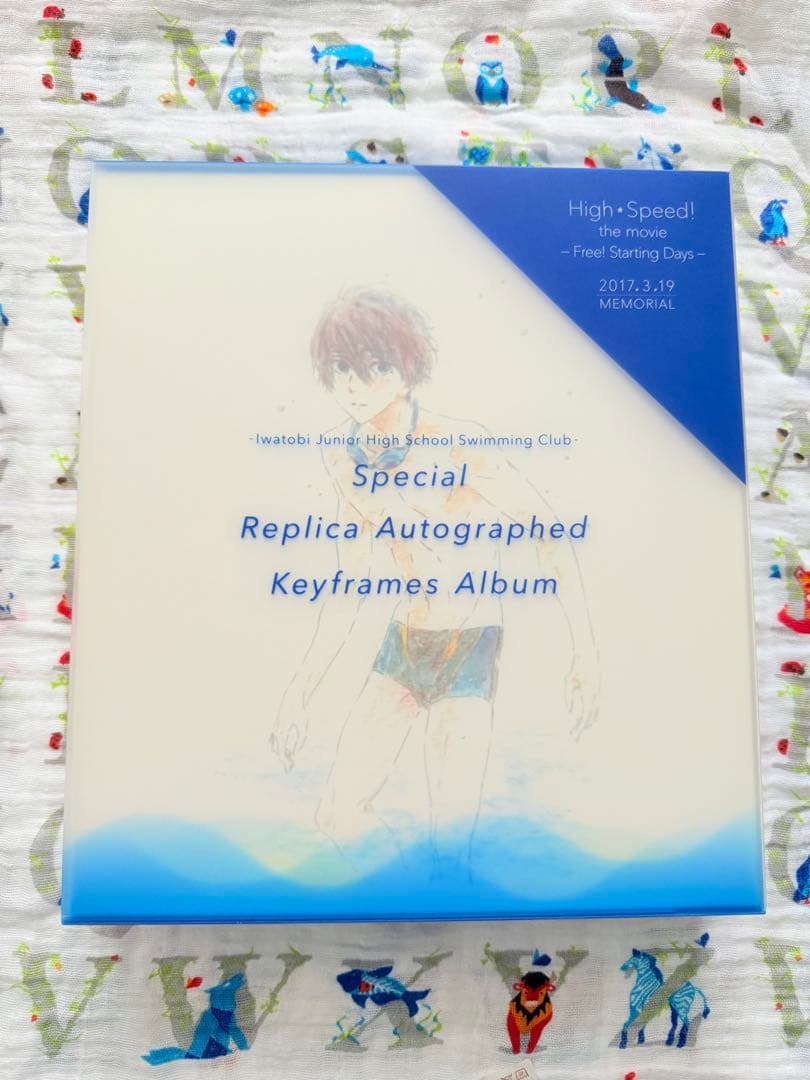 ハイ☆スピード！ 岩鳶中水泳部スペシャル複製原画色紙アルバム　Free! ハイ☆スピード！ 岩鳶中水泳部スペシャル複製原画色紙アルバム Free