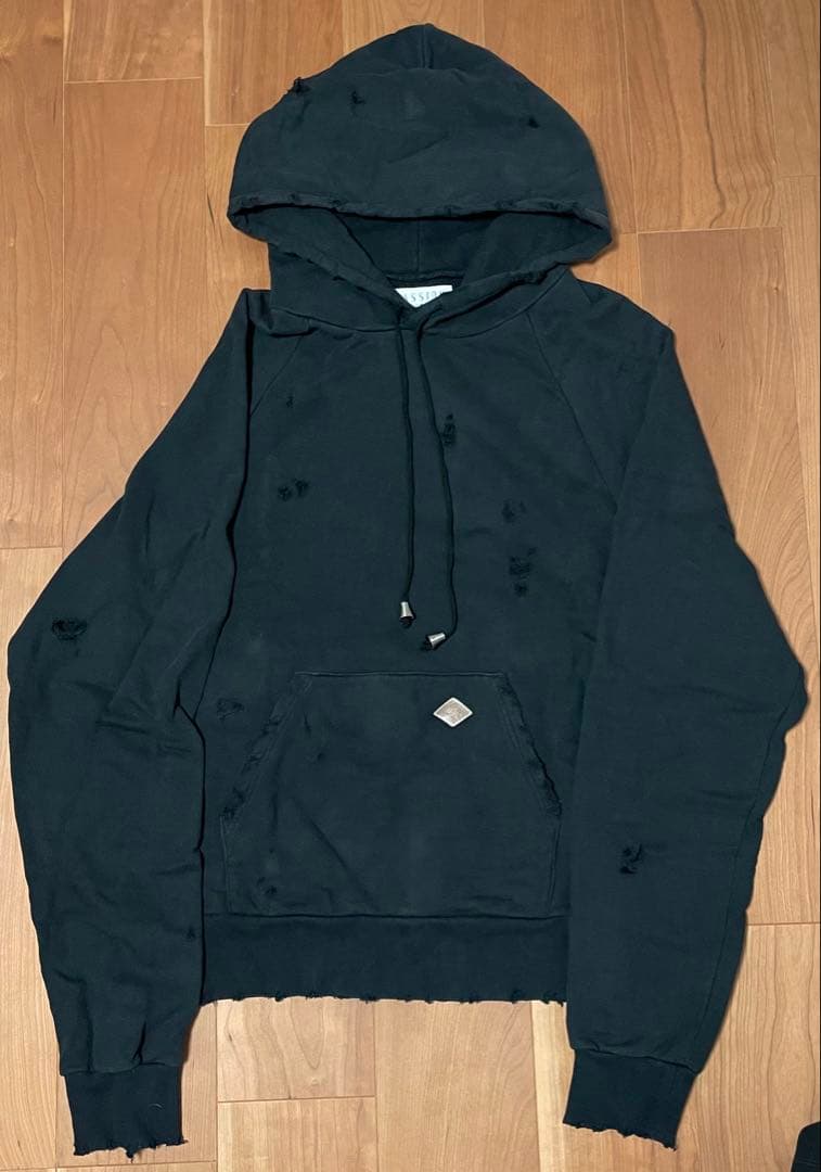トップス el conductorh damage hoodie