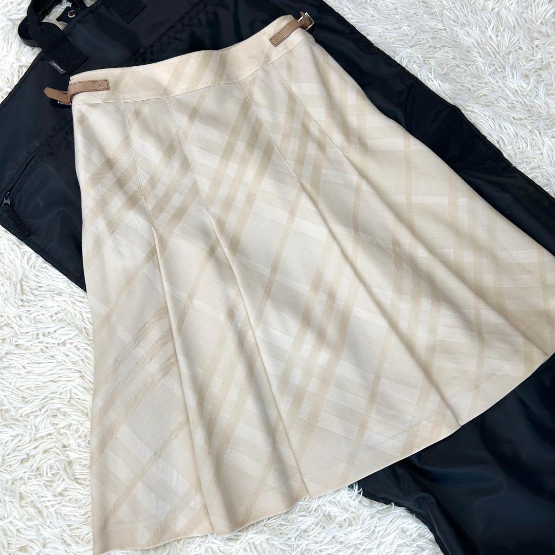 BURBERRY LONDON バーバリーロンドン　スカートM 38 ウール