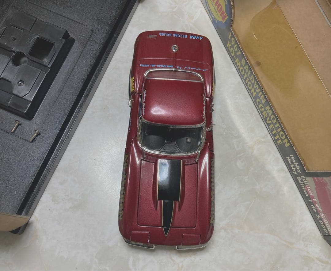 ダイキャスト　1967 KO-MOTION CORVETTE 1/18 レア