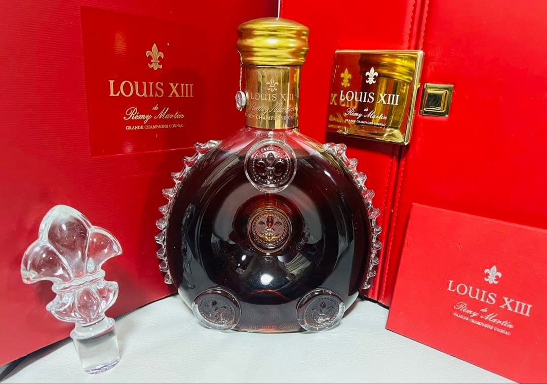 レミーマルタン ルイ13世　バカラ　冊子・替栓・観音開き化粧箱・外箱！未開封 レミーマルタン ルイ13世 バカラ 替栓・冊子・化粧箱・外箱付！未開封