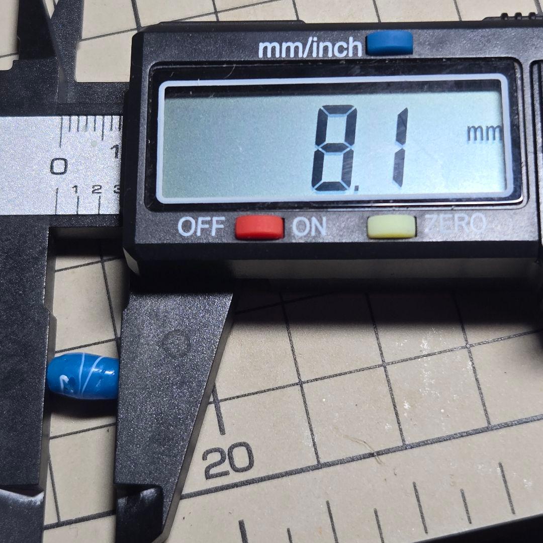 稀少 小粒 ブルースクイッグル goro's等のカスタムに Goro's only