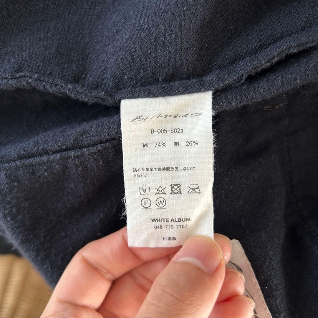 BLACKBIRD 25SS toile shirt black サイズ0