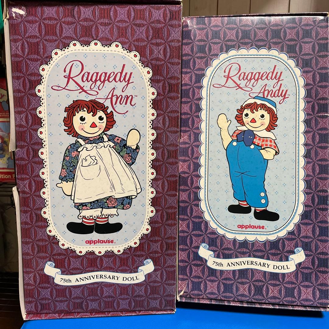 ㊾ラガディアン＆アンディ　75thアニバーサリードール　アプローズ社　激レア