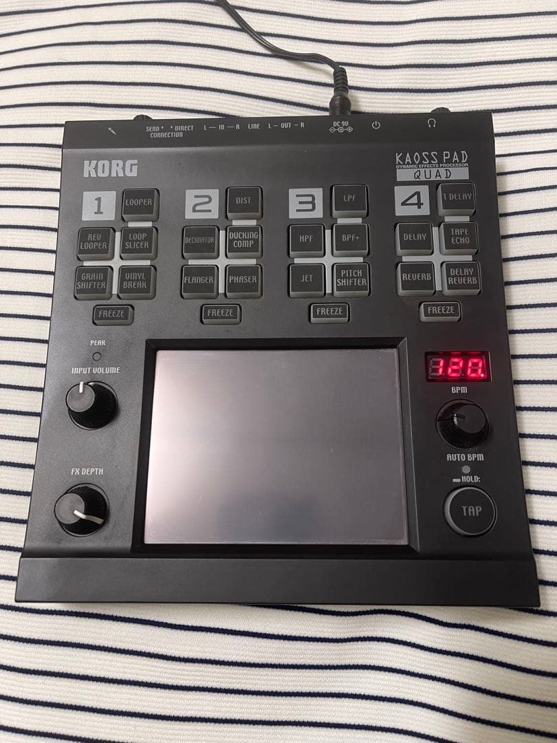 KORG KAOSS PAD QUAD コルグ カオスパッド クアッド Korg Kaoss Pad Quad - Introduction In The Studio - YouTube