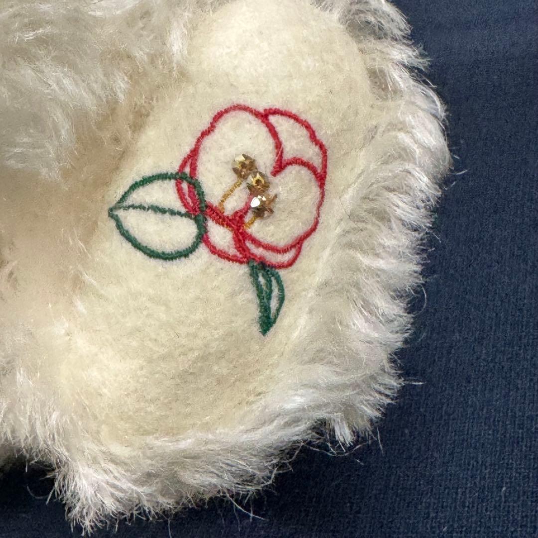 138-53 限定品 シュタイフ 名花シリーズ 椿 2018 テディベア