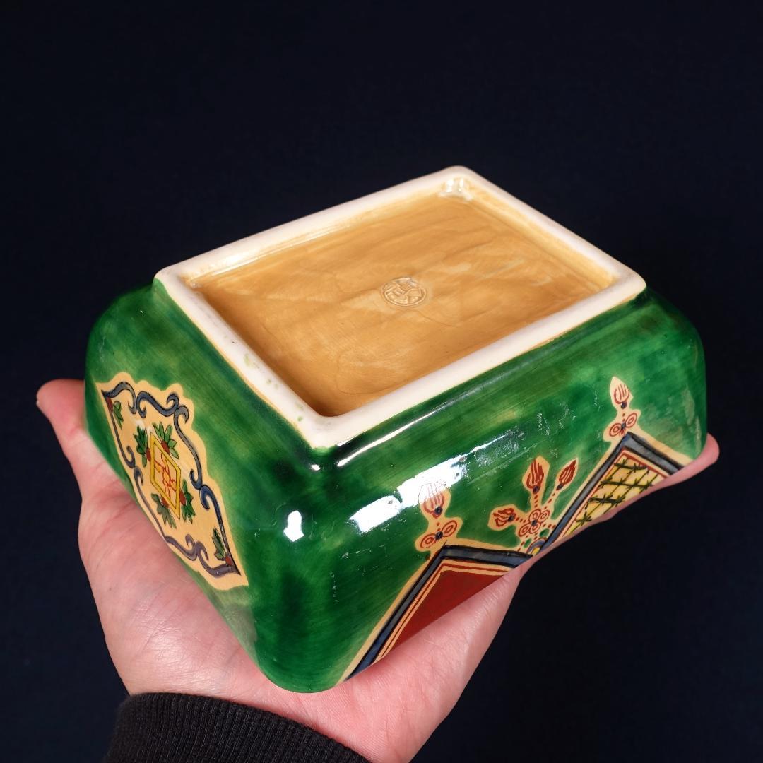 京焼 川尻一寛 禎山窯 色絵 刺身皿 向付 大小19客