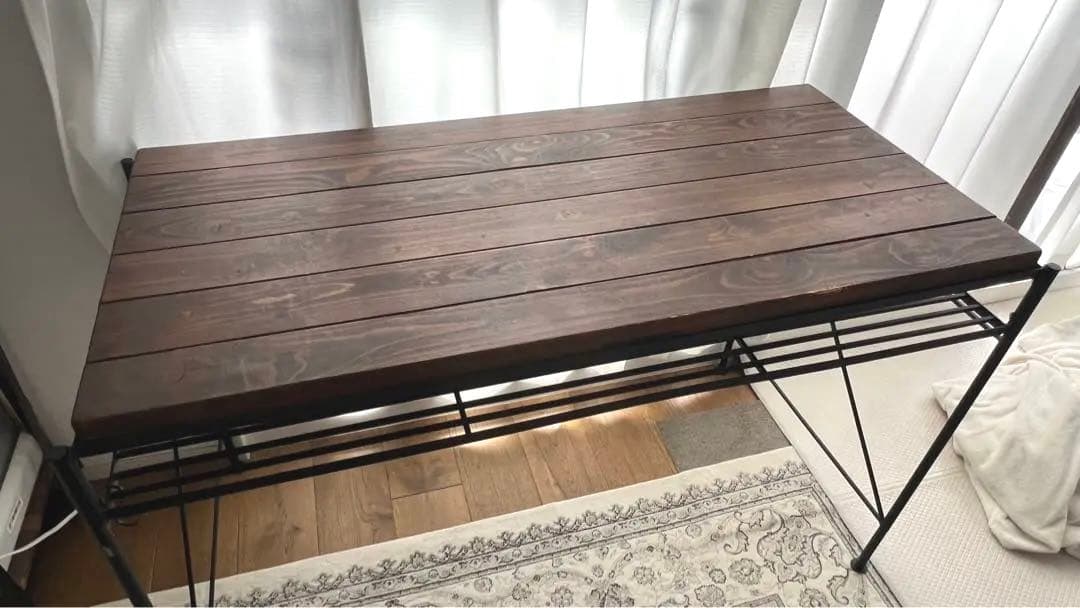 値下‼️ケルトkeltパソコンデスク ワークテーブル 木製机 アンティーク風レトロ