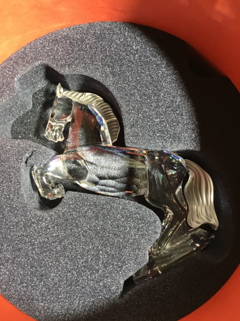 スワロフスキー Swarovski 馬 made in Austria 楽天市場