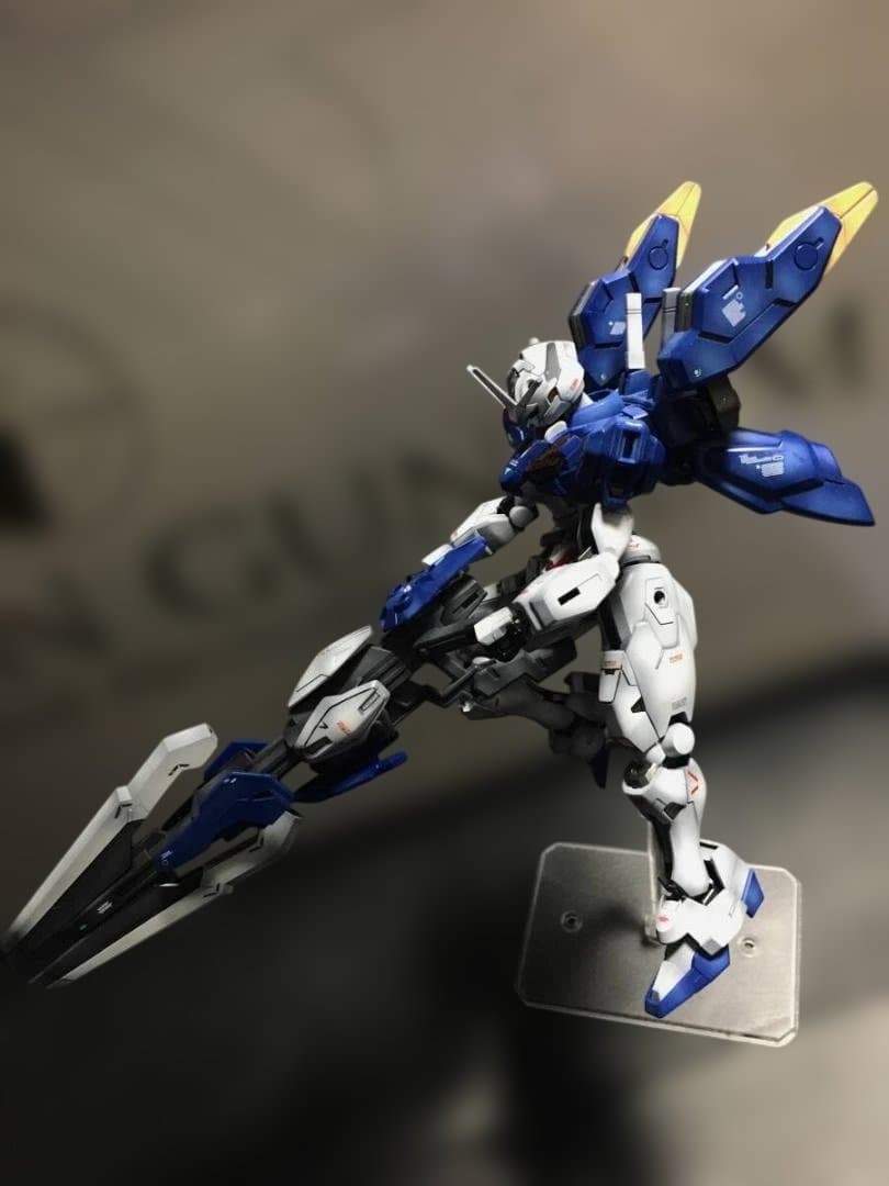 水星の魔女 HG 1/144 エアリアルリビルド グラデーション全塗装完成品