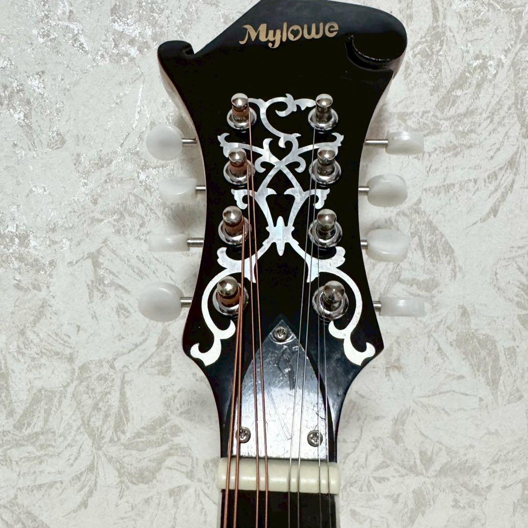 希少美品』Mylowe フラットマンドリン ハードケース付き