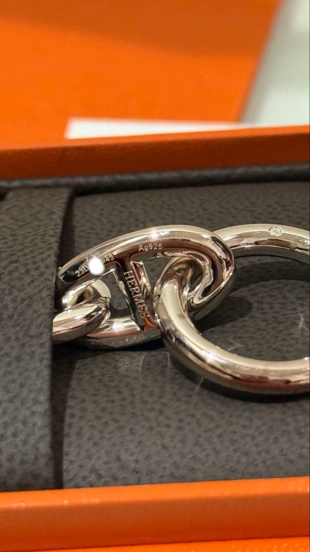 正規品HERMES シェーヌダンクルGM13ブレスレット