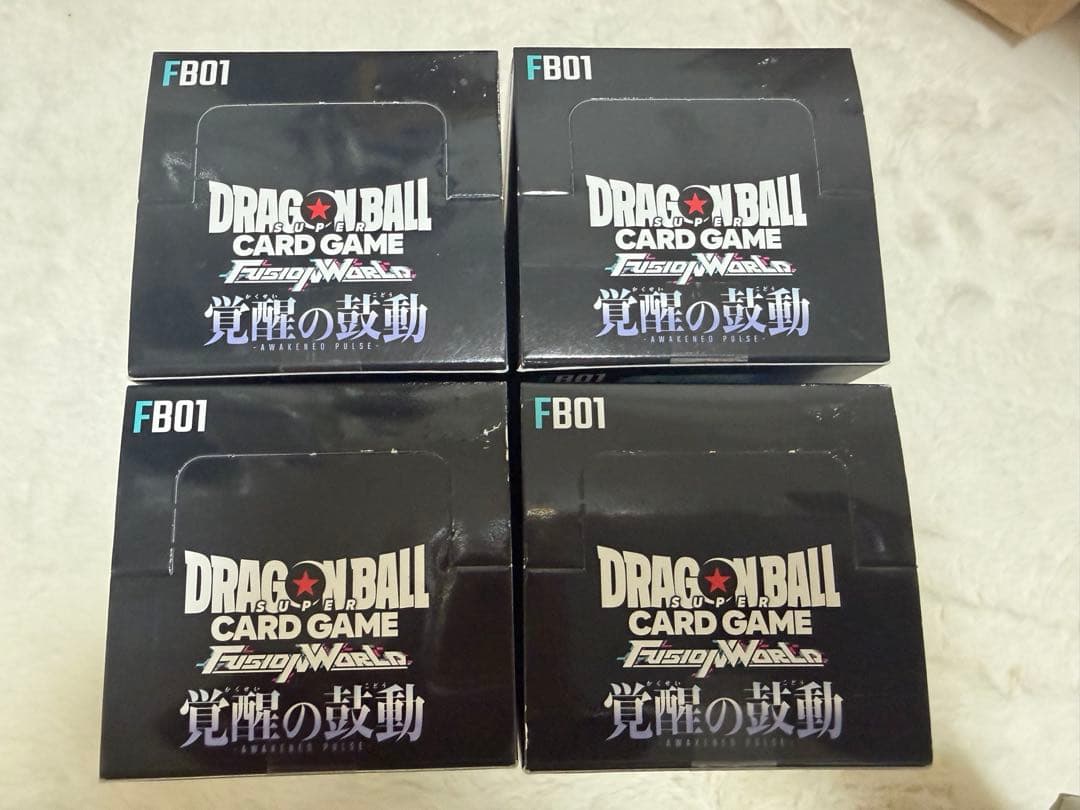 ドラゴンボールカードゲーム 新品未開封 覚醒の鼓動 4BOX - メルカリ
