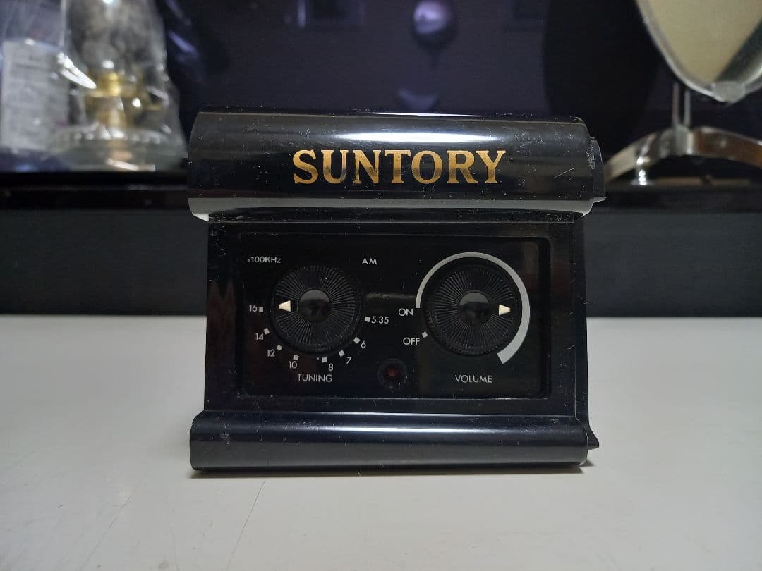 サントリー　非売品　ノベルティ　リザーブ　ディスプレイ　スタンド　ラジオ