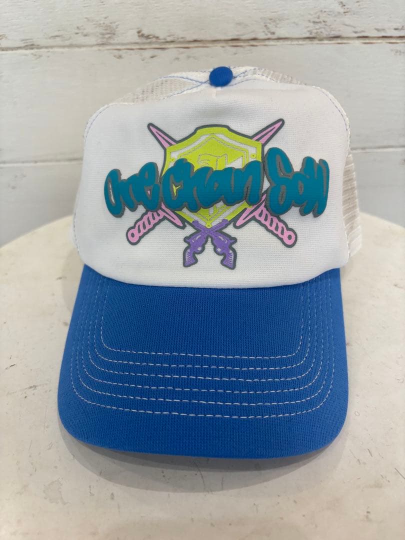 BE:FIRST ジュノン ワンチャンソーキャップ ライトブルー ビー