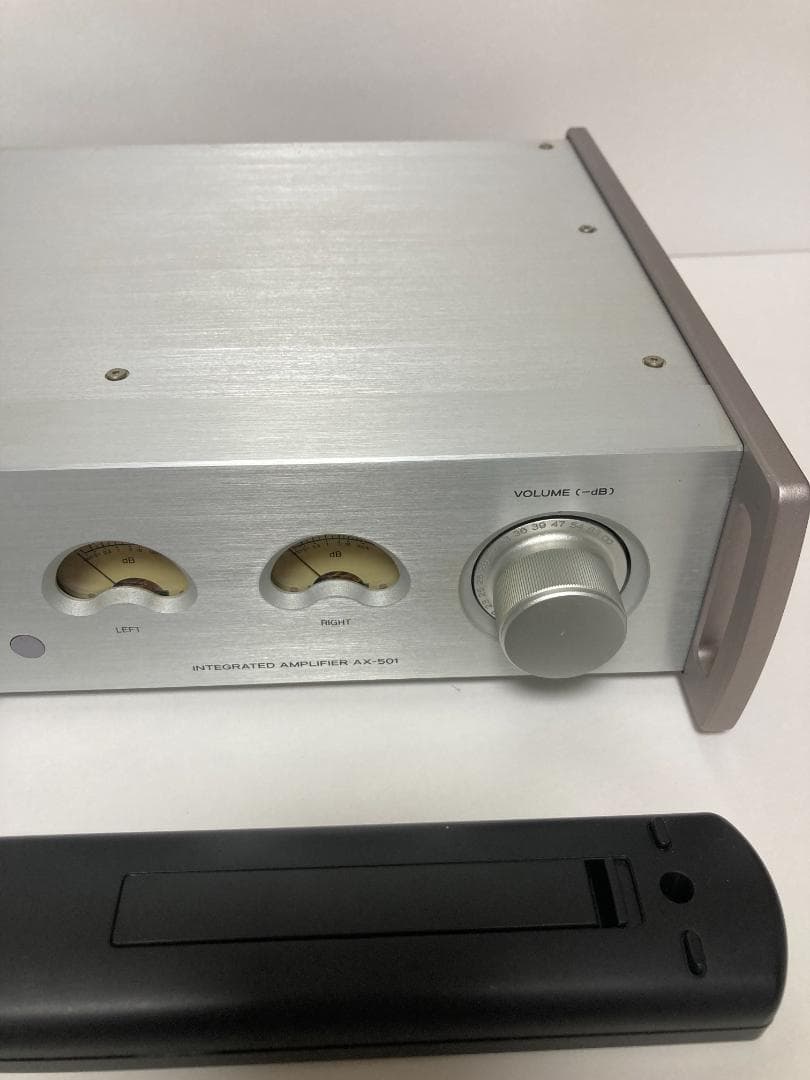 あき様専用Teac AX-501-S 統合アンプ (シルバー) プリメインアンプ
