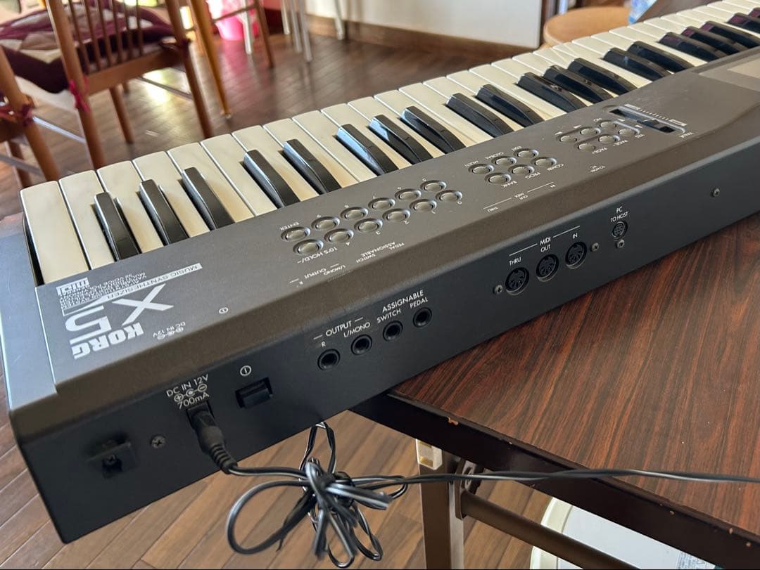 KORG X5 シンセサイザー 61鍵 MIDIキーボード