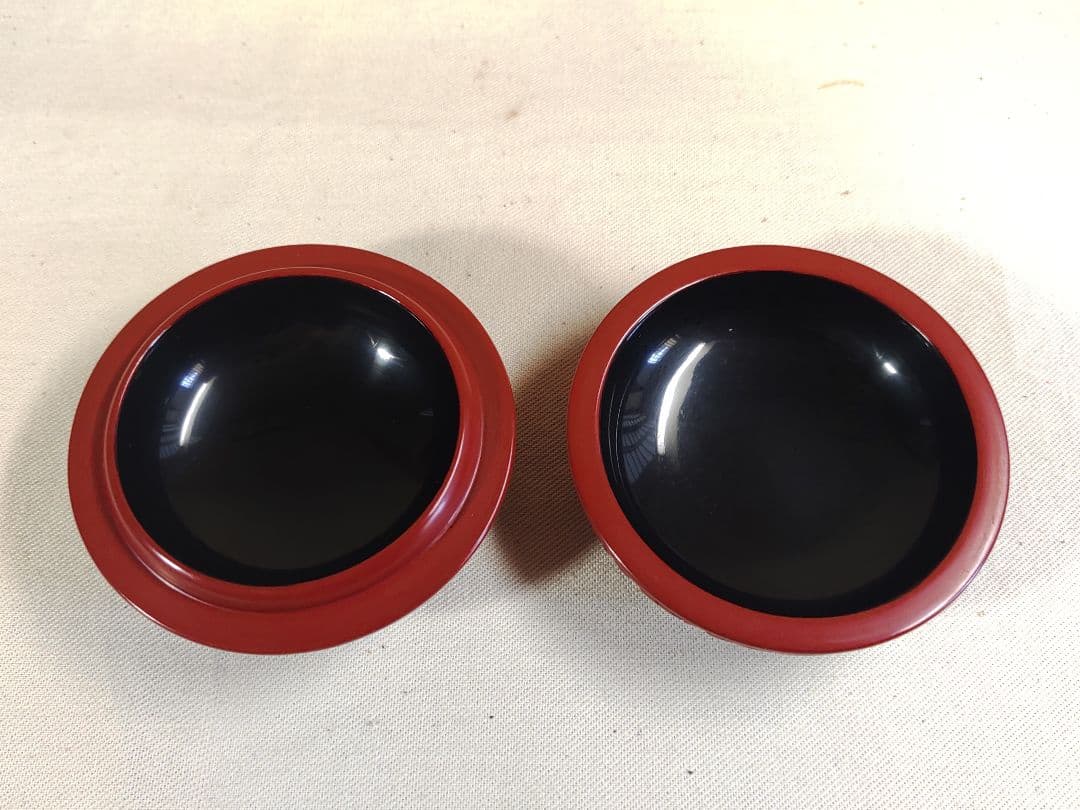 茶道具 香合 堆朱 三野原晃一 三野原晃一作 新潟県無形文化財 村上