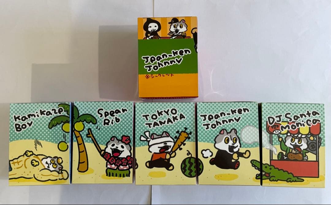 MAN WITH A MISSION ぷかぷかフィギュア 6個セット