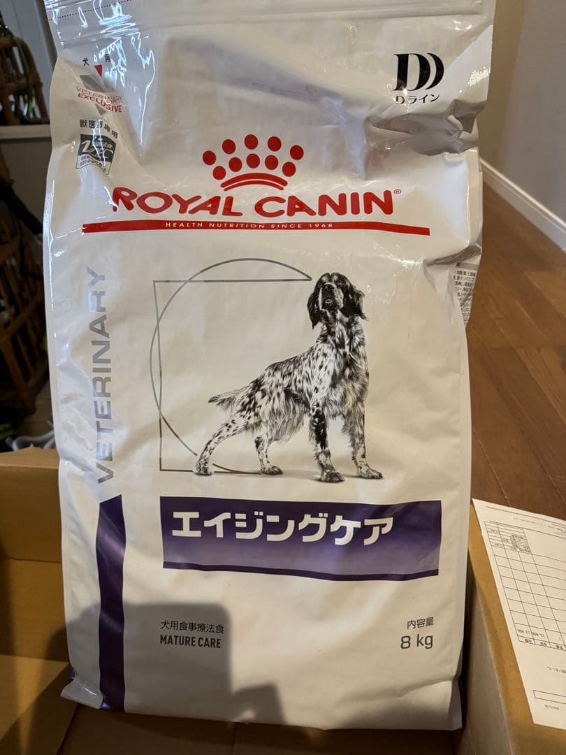 ロイヤルカナンエイジングケア犬用8㎏1袋
