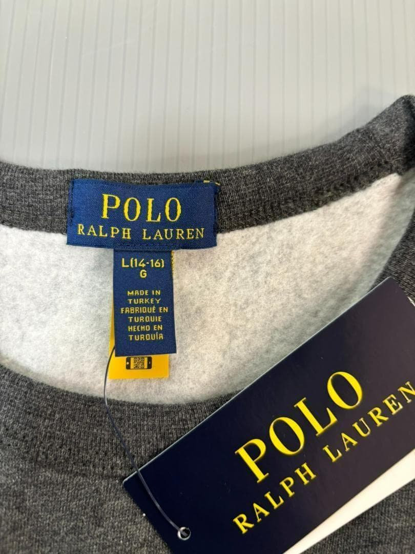 ラスト1枚2025新品ラルフローレンボーイズポロベアトレーナーボーイズL160