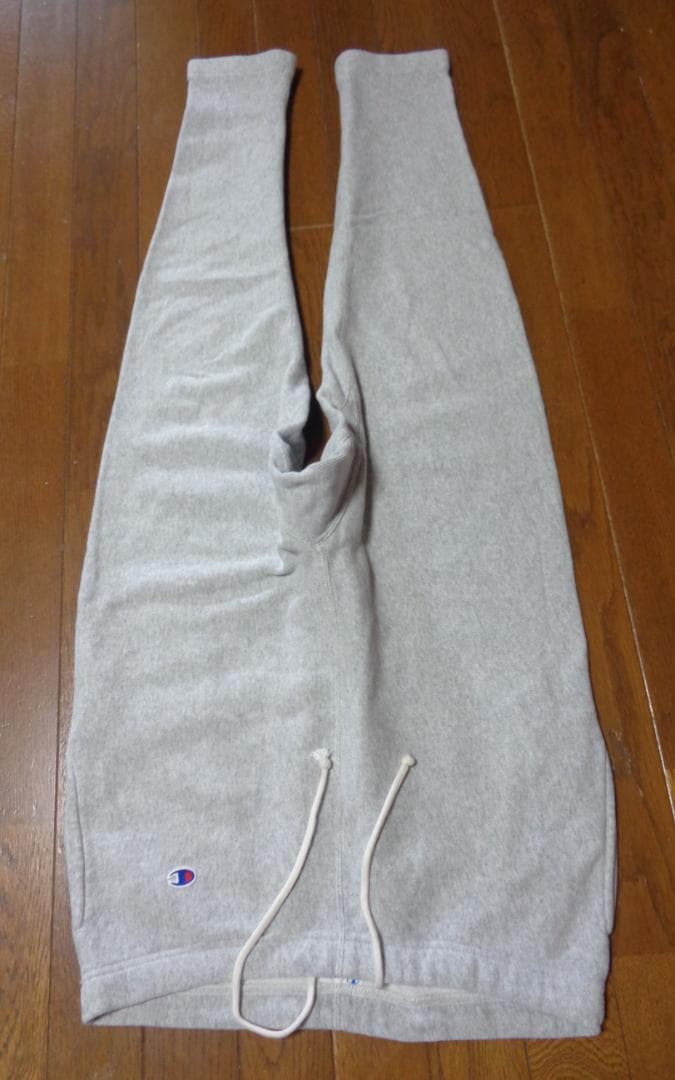 L/ビームス×チャンピオン/コラボ/サルエルパンツ/スウェットパンツ/グレー