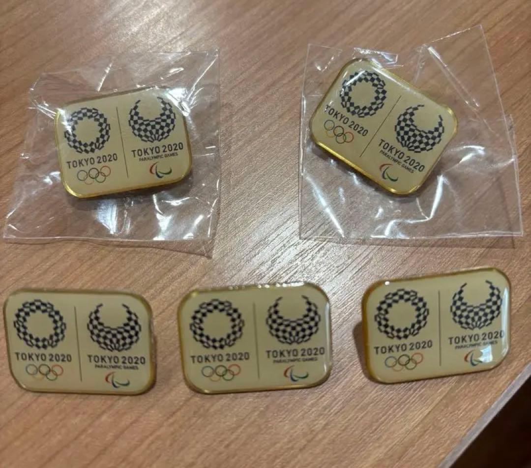 東京2020オリンピック・パラリンピック ピンバッジ 5個セット - メルカリ
