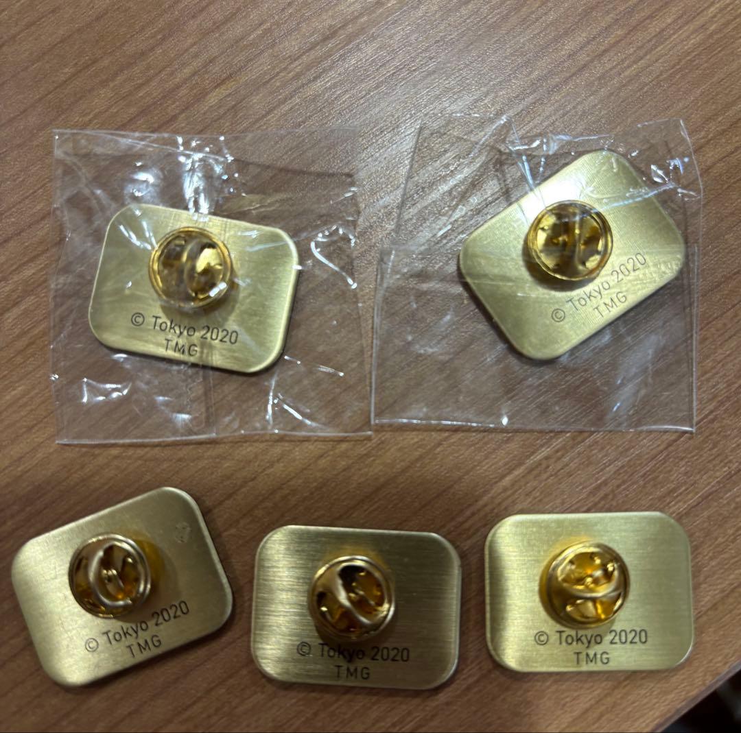 東京2020オリンピック・パラリンピック ピンバッジ 5個セット - メルカリ