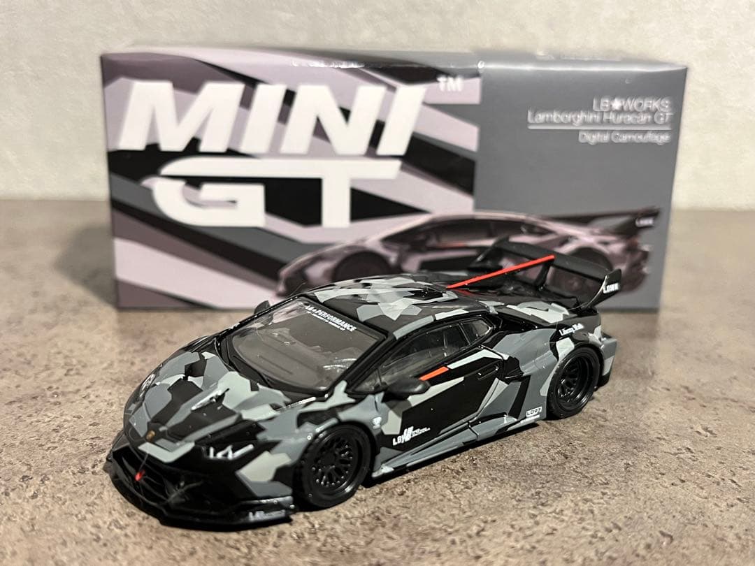 MINI GT LB☆WORKS ランボルギーニウラカン GT デジタルカモ - メルカリ