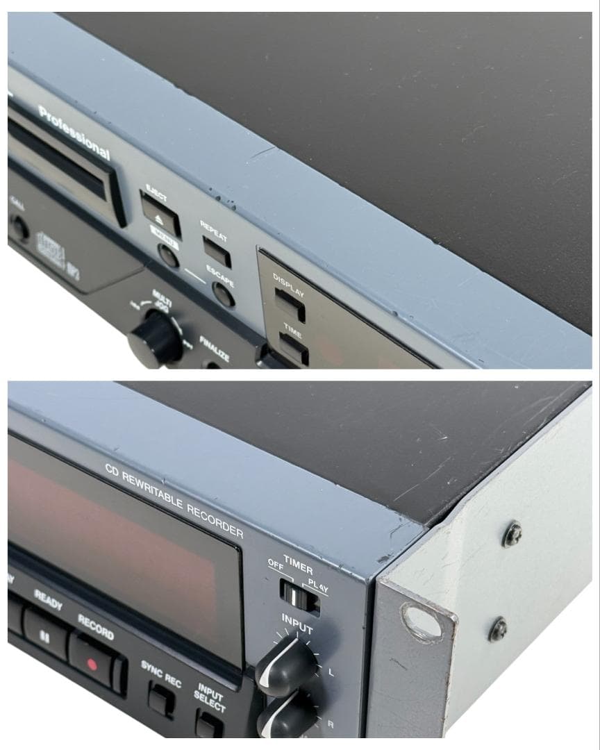 ◆CD録音履歴7時間◆TASCAM CDレコーダー CD-RW901SL