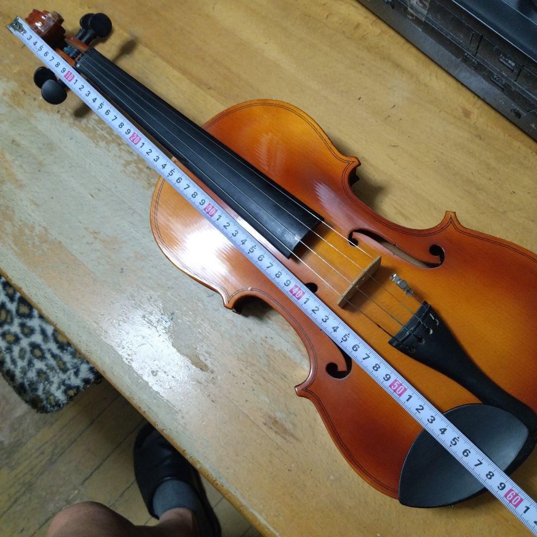 ♥美品♥大特価♥新品未使用のバイオリン4/4初心者用♥弓、ケ―ス、松脂つき