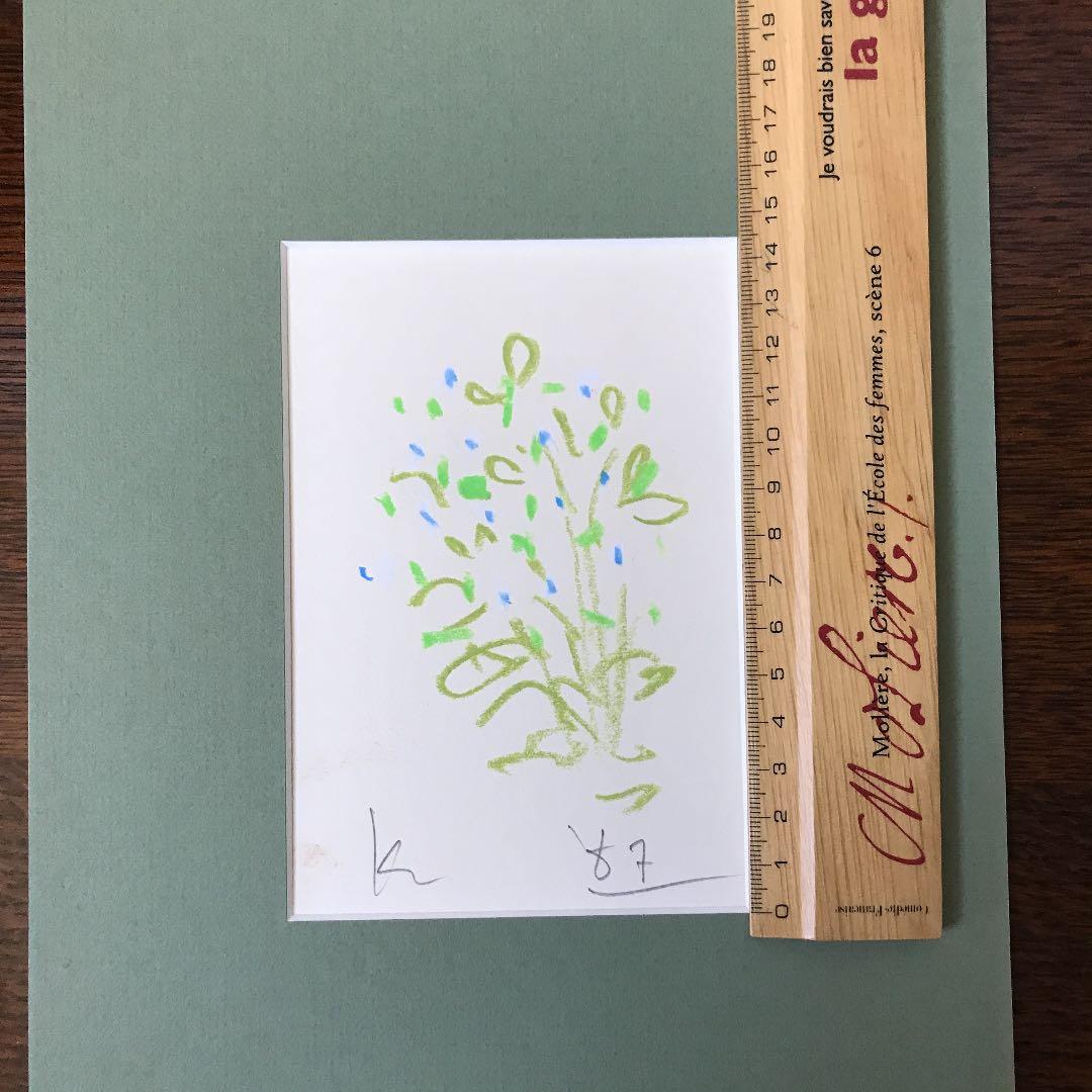 黒田征太郎　パステル画