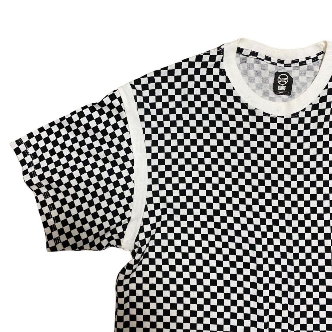 UNDERCOVER 2001AW D.A.V.F チェック柄 Tシャツ L - メルカリ