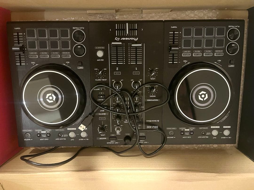 Pioneer DDJ-400 ライセンスキー付き Pioneer DJ DDJ-400 | rekordbox dj 専用2チャンネルDJコントローラー