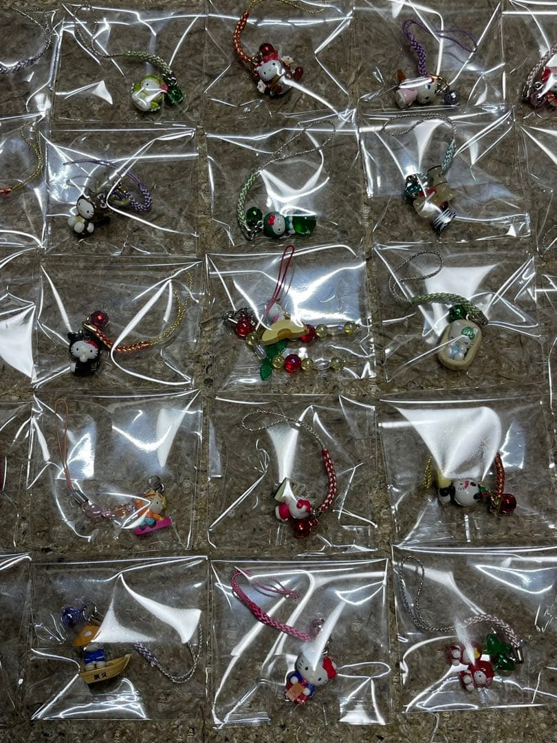 ハローキティ　ストラップ　50点まとめ