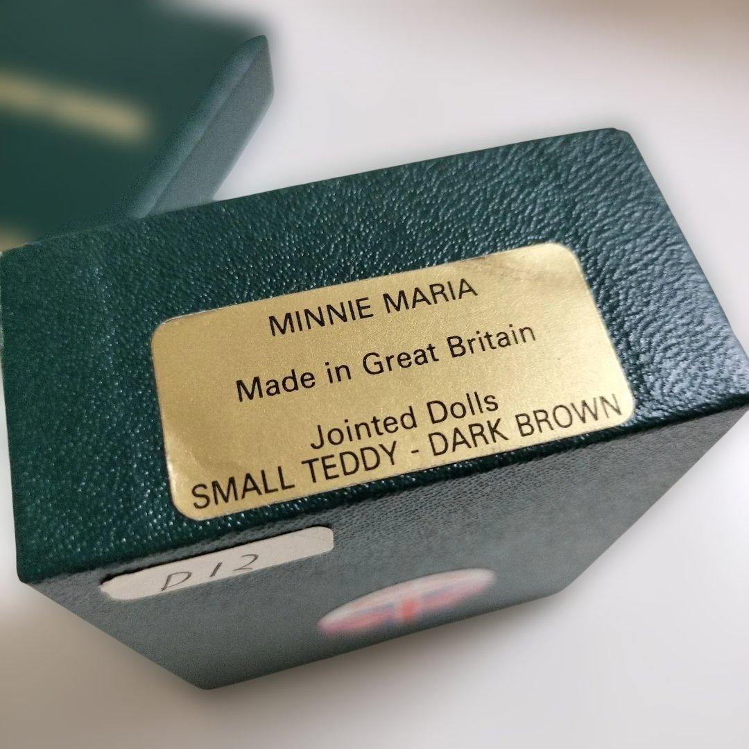 MINNIE MARIA 小さなテディベア ピンバッジ