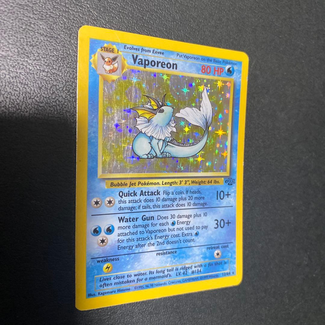 ポケモン シャワーズ 海外版 英語版 キラカード - メルカリ