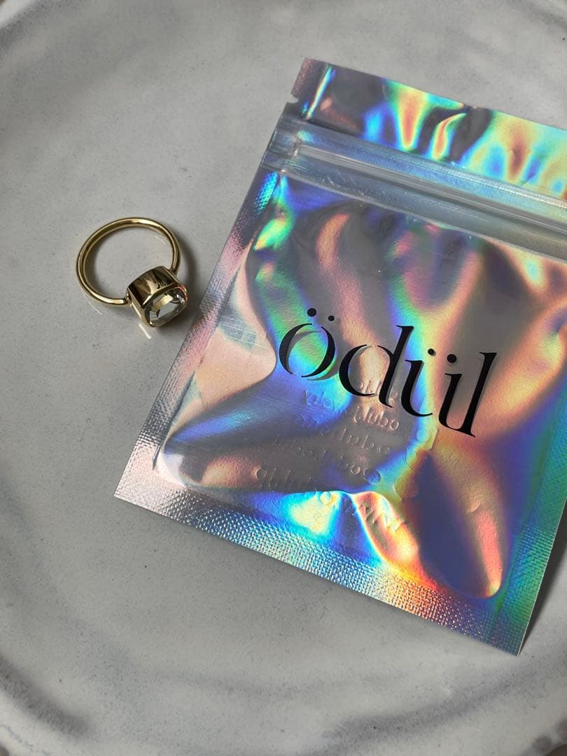 Xmas限定価格★オジュール グリーンアメジスト/GOLD リング